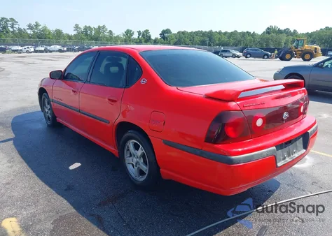 2003 Chevrolet Impala Ls из США, поврежденный, VIN 2G1WH52K239309552